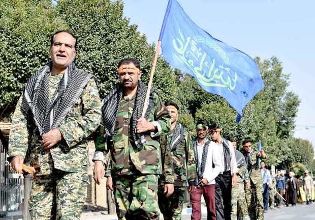 رزمایش سپاهیان محمد رسول الله در بهاباد آغاز شد