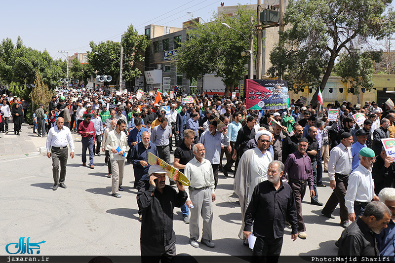 راهپیمایی باشکوه روز جهانی قدس در خمین