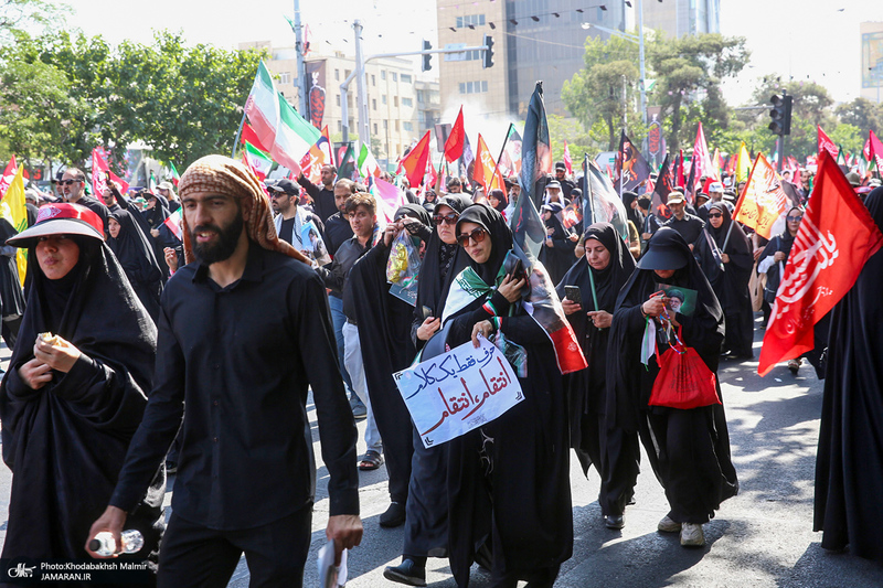 مراسم تشییع پیکر مطهر رهبر شهید انقلاب در تهران -6