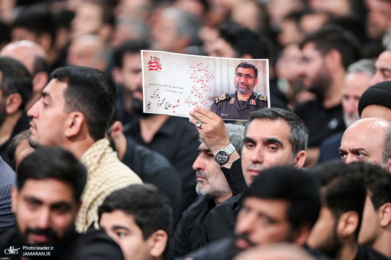 مراسم عزاداری شهادت امام رضا (ع) در حسینیه امام خمینی