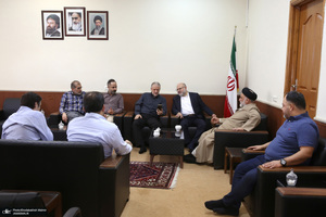 دیدار آصف لقمان قاضی، مدیر امور بین‌الملل جماعت اسلامی پاکستان با سید حسن خمینی