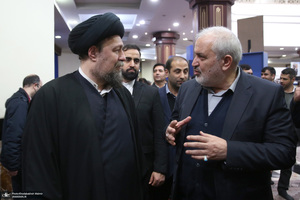 دیدار وزیر و کارکنان وزارت نیرو با سید حسن خمینی