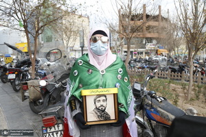 راهپیمایی نمازگزاران قمی‎ در محکومیت جنایت تروریستی کرمان