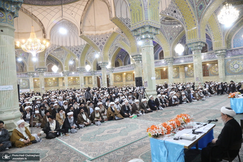 نشست دوره ای اساتید سطوح عالی و خارج حوزه علمیه قم‎