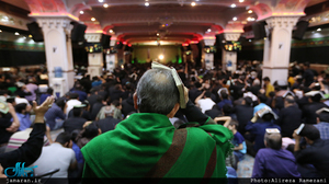 مراسم احیای شب بیست و یکم ماه مبارک رمضان در موسسه انصار الحسین(ع)