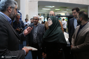 غرفه موسسه تنظيم و نشر آثار امام خمينی (ره) در سی و ششمین نمایشگاه کتاب تهران-2