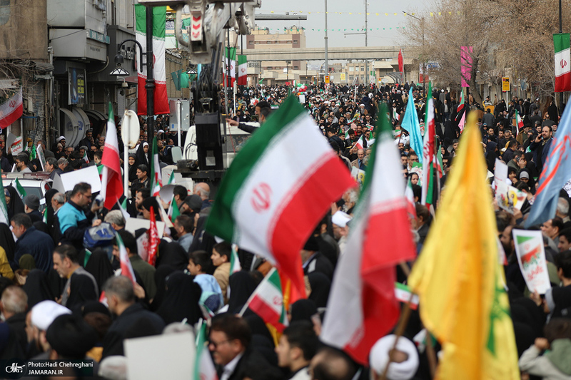 راهپیمایی 22 بهمن در قم