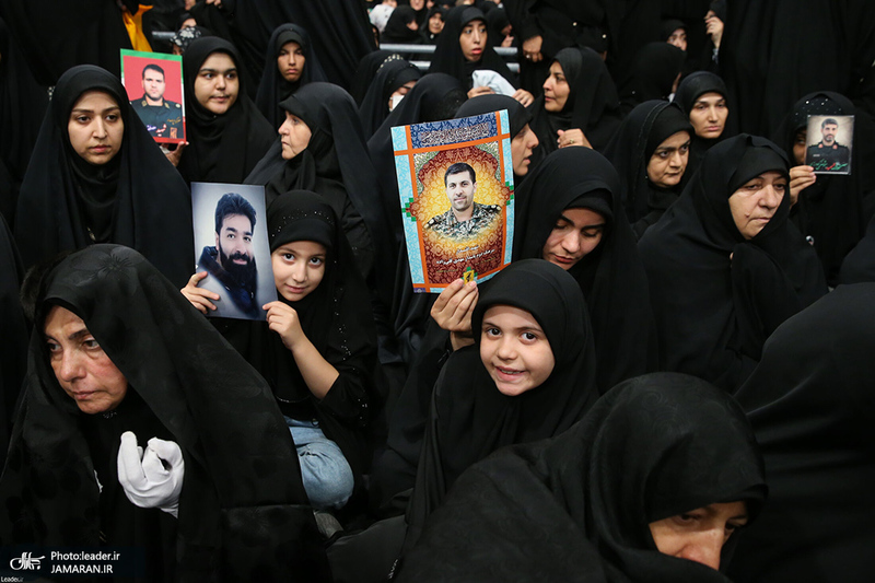 مراسم عزاداری شهادت امام رضا (ع) در حسینیه امام خمینی