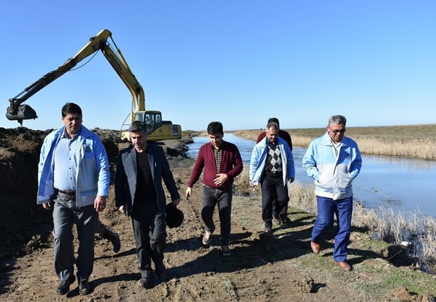 لایروبی خروجی گرگان رود سرعت گرفت