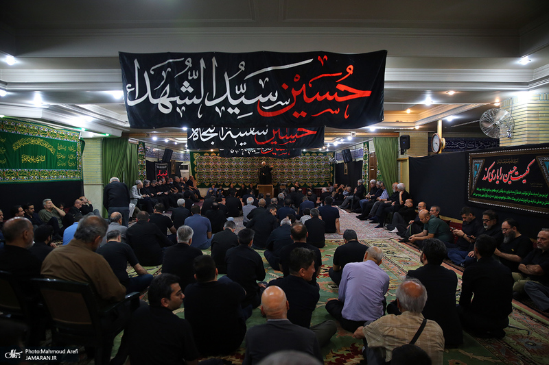 مراسم عزاداری شب تاسوعای حسینی در دارالزهرا (س)