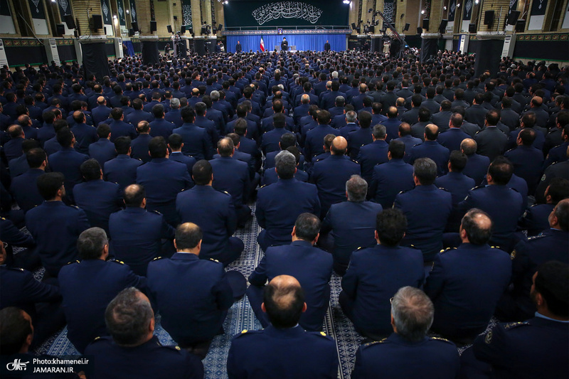 دیدار فرماندهان و کارکنان نیروی هوایی ارتش با فرمانده کل قوا