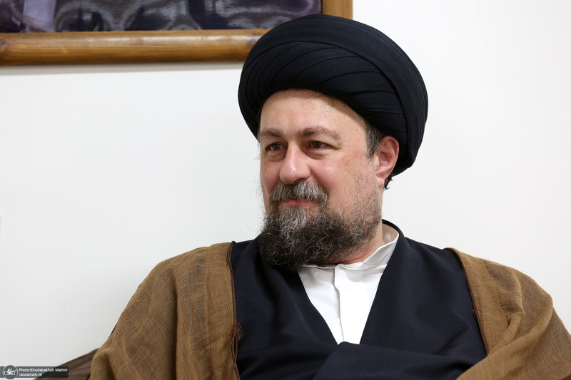 دیدار آقای عبدالکریم حسین‌زاده معاون رئیس جمهور با سید حسن خمینی