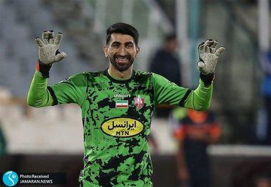 آمار جالب توجه بیرانوند در پرسپولیس