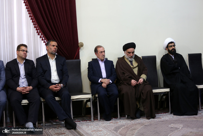 دیدار رئیس و اعضای شورای عالی استان ها با سید حسن خمینی