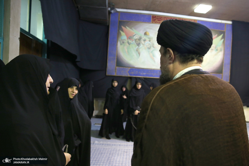 مراسم وداع با پیکر آیت الله حسن صانعی (ره) در جماران