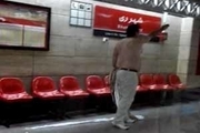 حضور پلیس آگاهی در محل حادثه مترو تهران