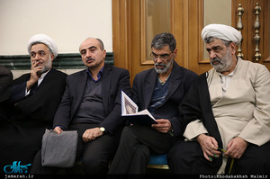 مراسم ترحیم مادر یکی از کارکنان موسسه تنظیم و نشر آثار امام خمینی(س)