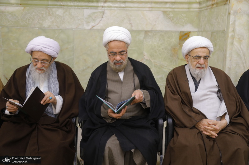 مراسم بزرگداشت آیت الله امامی کاشانی (ره) در مسجد اعظم قم