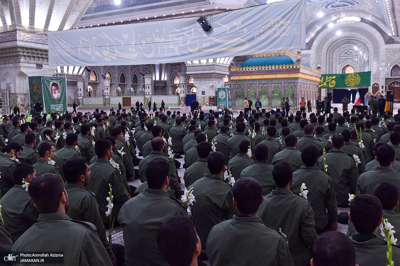 مراسم گل افشانی حرم مطهر امام خمینی (س)