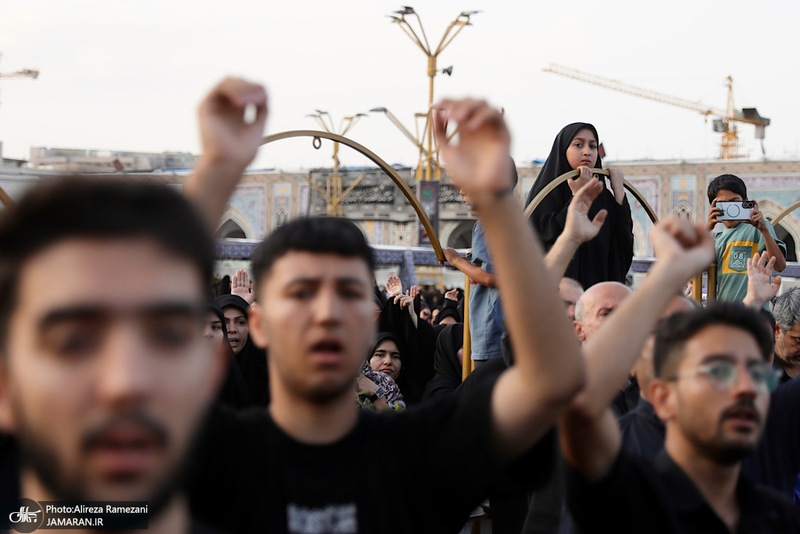 آيين چهار پایه خوانی در روز شهادت امام رضا (ع)