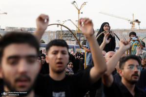 آيين چهار پایه خوانی در روز شهادت امام رضا (ع)
