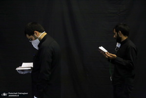 مراسم احیا شب بیست و سوم ماه مباررک رمضان در مصلای قدس قم