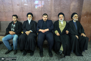 مراسم ختم محمد نخجوان پور، داماد آیت‌الله شهید مصطفی خمینی(ره)