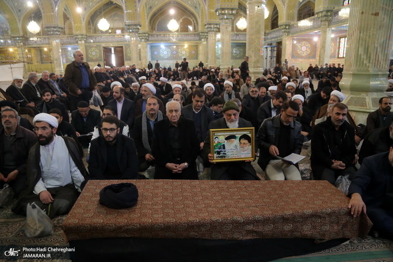 مراسم تشییع و خاکسپاری آیت الله سید هاشم رسولی محلاتی(ره) در قم