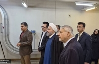 حسن روحانی کتاب‌هایش را به کتابخانه ملی اهدا کرد  (1)