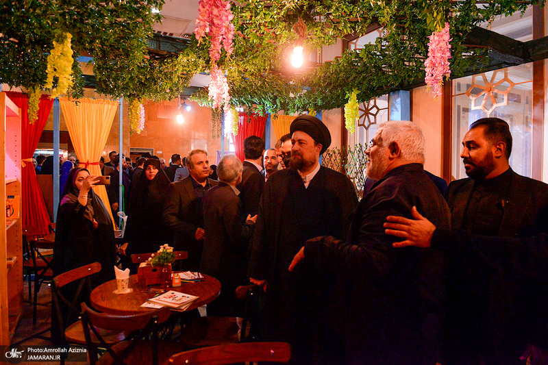 آیین افتتاح کافه کتاب کانون فرهنگی-تربیتی آفتاب با حضور سید حسن خمینی