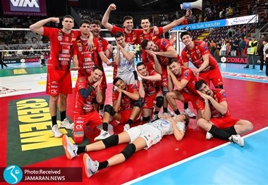 صعود لژیونر ایرانی به فینال لیگ والیبال ایتالیا