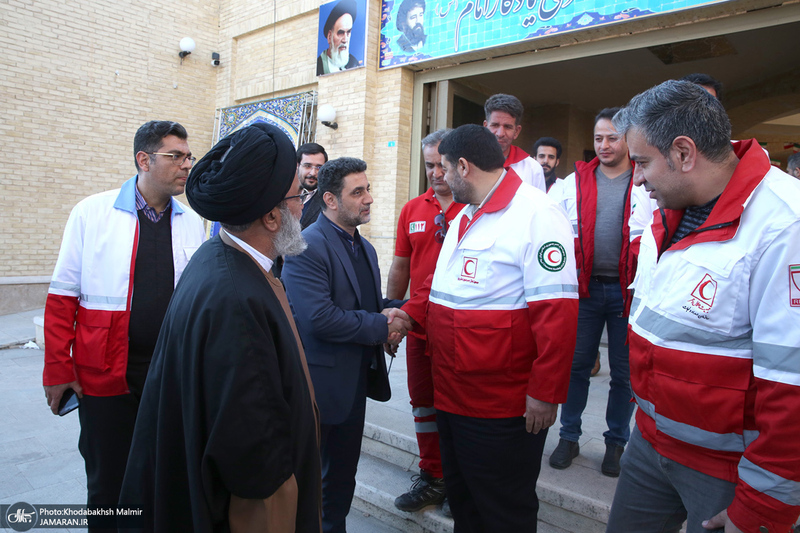 همایش جوانان هلال احمر استان مرکزی در بیت تاریخی حضرت امام