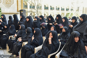 مراسم خاکسپاری پیکر مرحوم محمدعلی جماعتی (ره) در حرم امام خمینی (س)