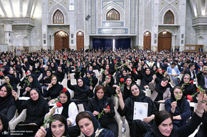 مراسم تحلیف کارآموزان وکالت در حرم امام خمینی (س)