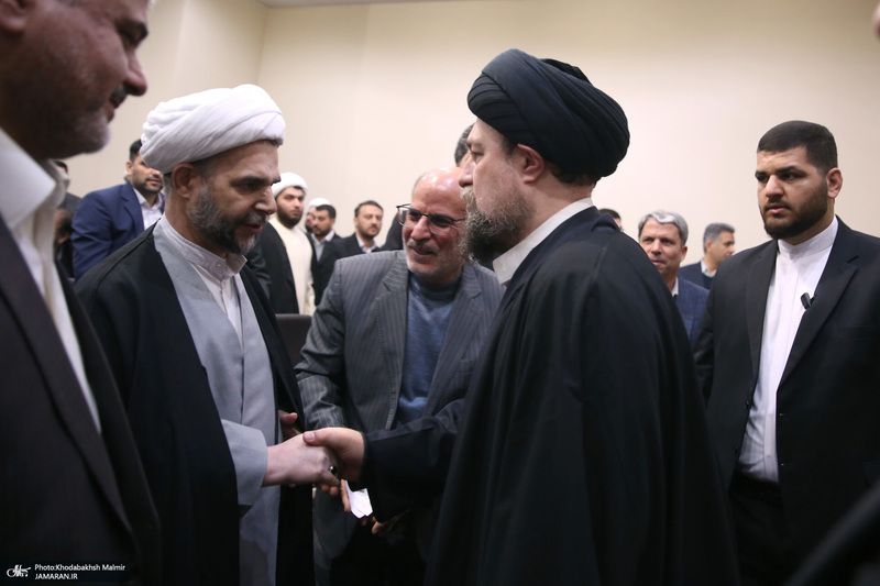 دیدار قضات جدیدالورود کشور با سید حسن خمینی