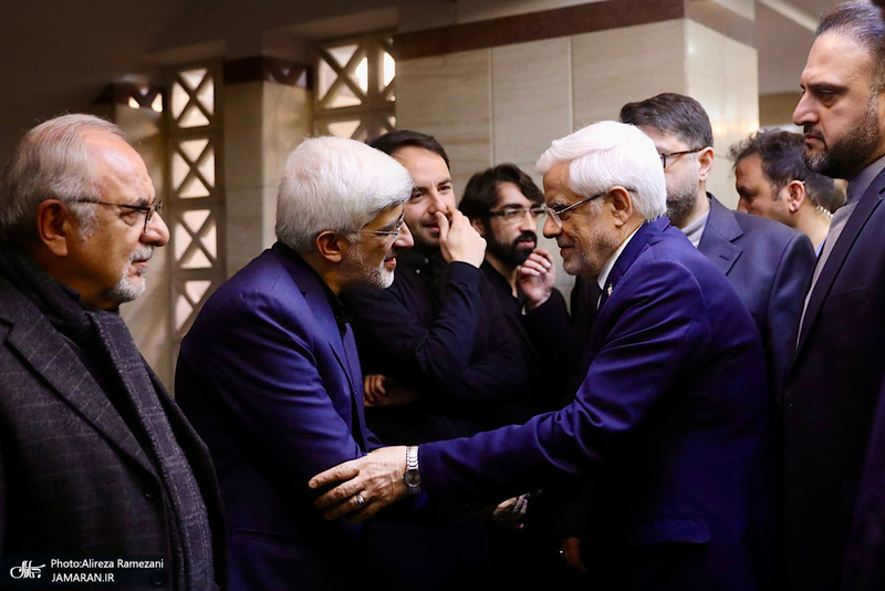 مراسم ختم اشرف بروجردى