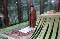 حضور رهبر انقلاب اسلامی در حرم بنیانگذار جمهوری اسلامی ایران (6)