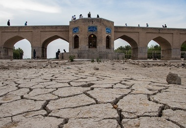 زنده‌رود پس از مرگ! + عکس