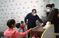  در شب یلدا؛ حضور رئیس جمهور در جمع ایتام و کودکان معلول (8)