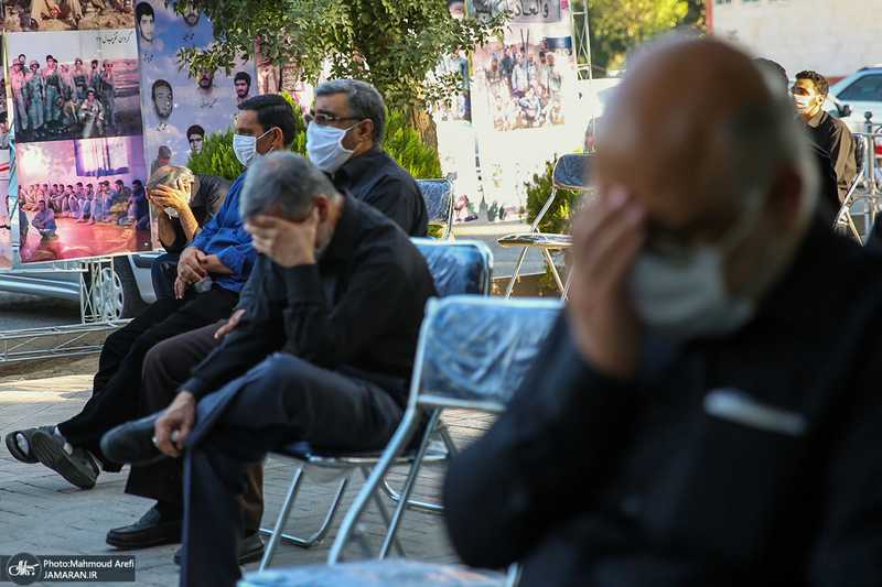 عزاداری تاسوعای حسینی(ع) هیات گردان تخریب و گردانهای لشکر 27 محمد رسول الله(ص)