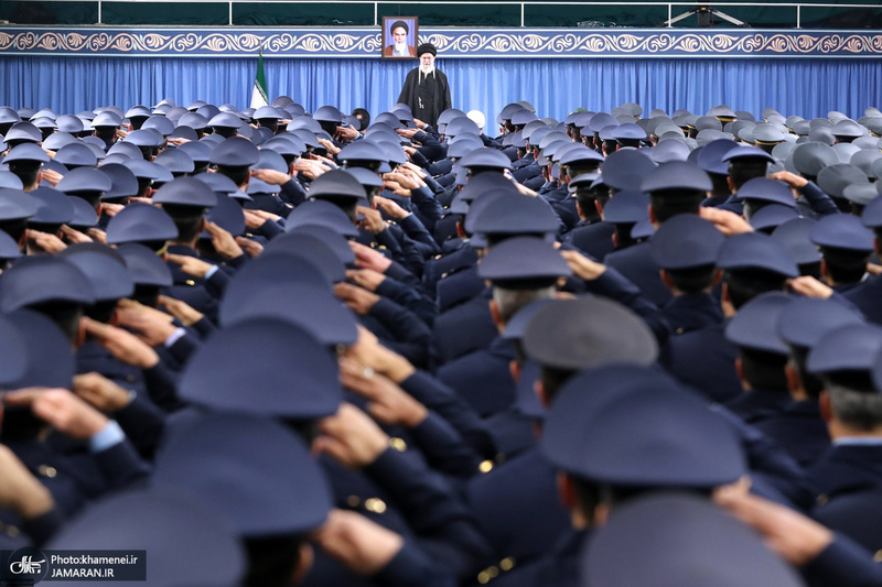 دیدار فرماندهان و کارکنان نیروی هوایی ارتش با فرمانده کل قوا