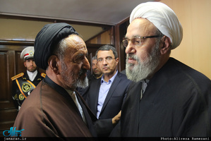 مراسم یادبود والده حجت الاسلام و المسلمین آشتیانی 