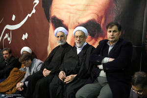 مراسم ختم مرحوم حجت الاسلام و المسلمین صالحی منش در حسینیه جماران