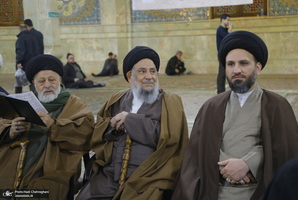 مراسم بزرگداشت آیت الله موسوی بجنوردی (ره) در قم - 1