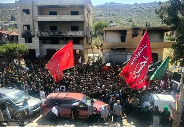 عزاداری روز تاسوعا در جنوب لبنان + عکس ها