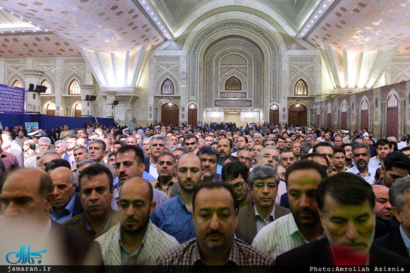 تجدید میثاق مدیران و کارکنان صنعت نفت با آرمان های حضرت امام(س)