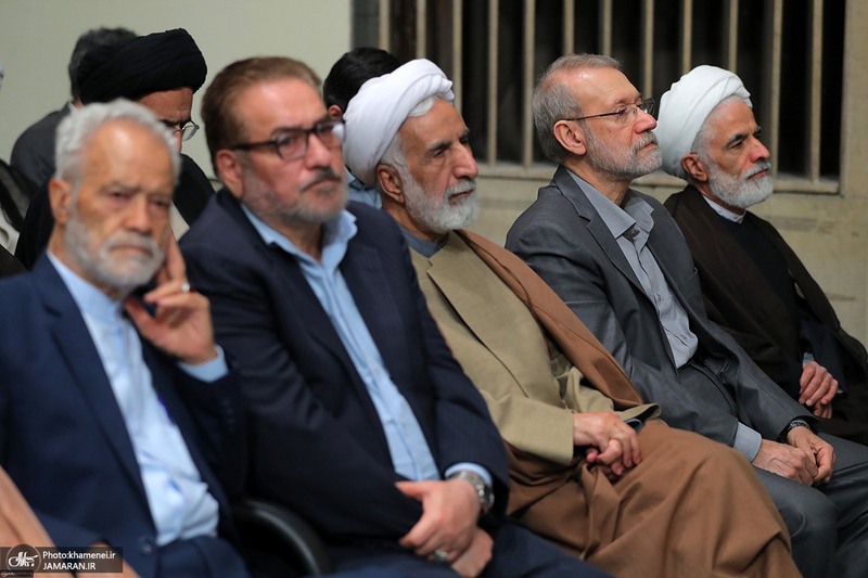 دیدار مسئولان نظام و سفرای کشورهای اسلامی با رهبر معظم انقلاب