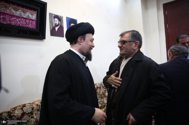 حاشیه دیدار نمایندگان مجلس با سید حسن خمینی