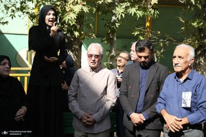 مراسم تشییع ثمینه باغچه‌بان