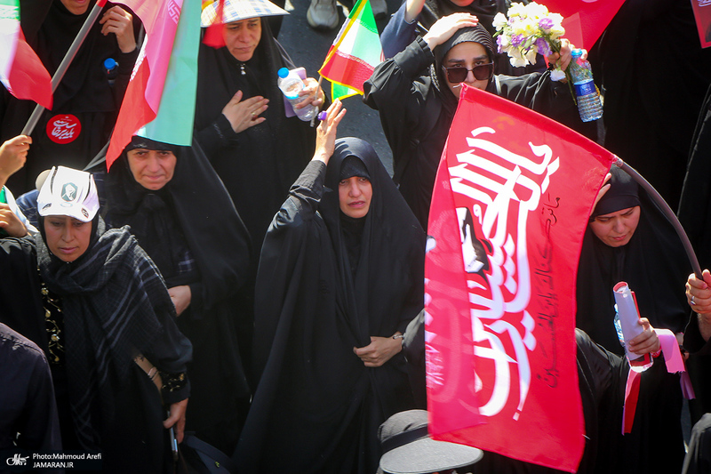 مراسم تشییع پیکر مطهر رهبر شهید انقلاب در تهران -4
